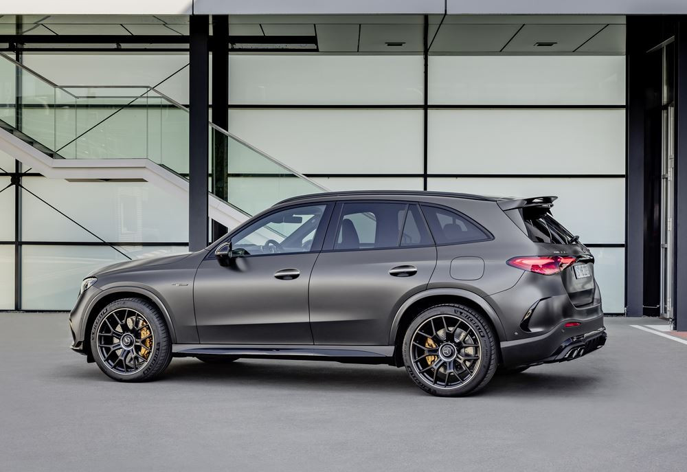 Le Mercedes-AMG GLC 63 S E Performance délivre une puissance combinée de 680 ch