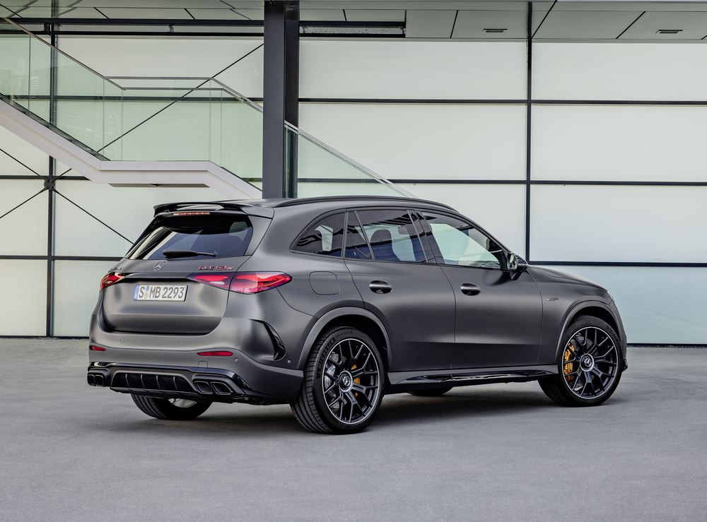 Le Mercedes-AMG GLC 63 S E Performance délivre une puissance combinée de 680 ch