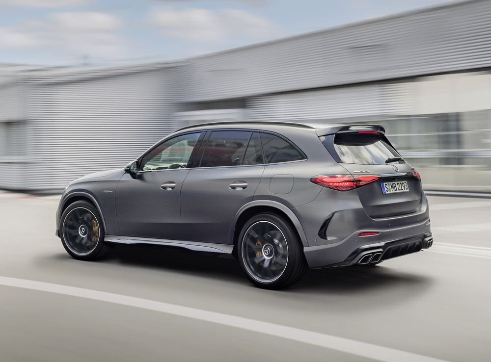Le Mercedes-AMG GLC 63 S E Performance délivre une puissance combinée de 680 ch