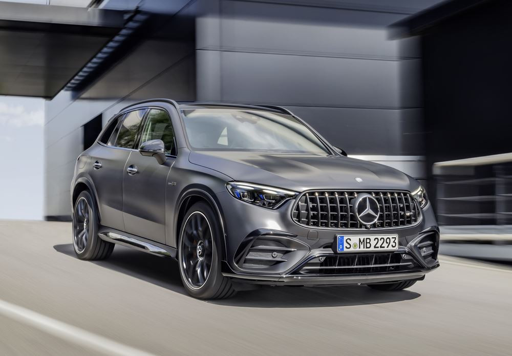 Le Mercedes-AMG GLC 63 S E Performance délivre une puissance combinée de 680 ch