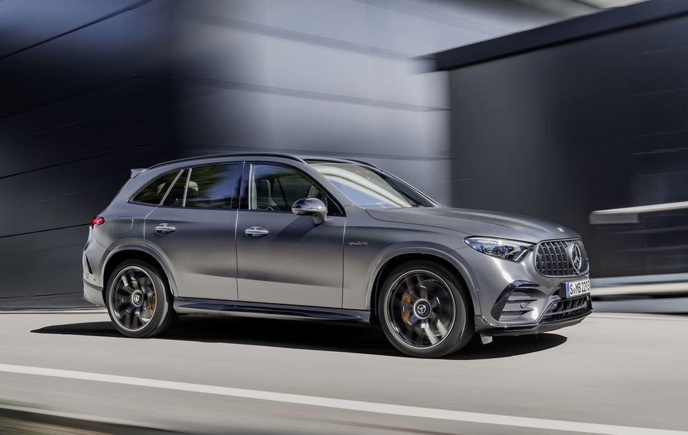 Le Mercedes-AMG GLC 63 S E Performance délivre une puissance combinée de 680 ch