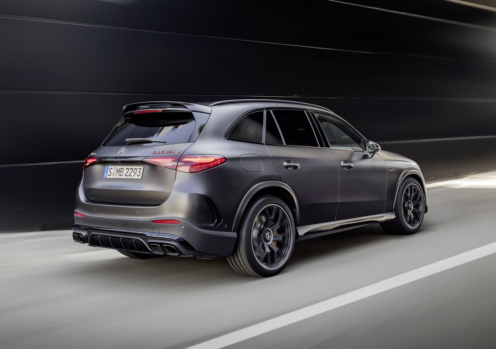 Le Mercedes-AMG GLC 63 S E Performance délivre une puissance combinée de 680 ch