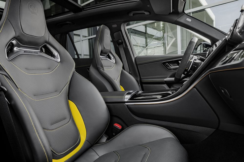 Le Mercedes-AMG GLC 63 S E Performance délivre une puissance combinée de 680 ch