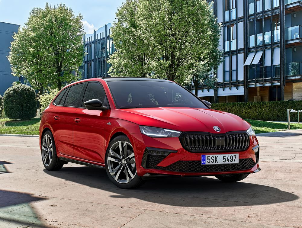 La berline compacte à hayon Skoda Scala s'offre une mise à jour