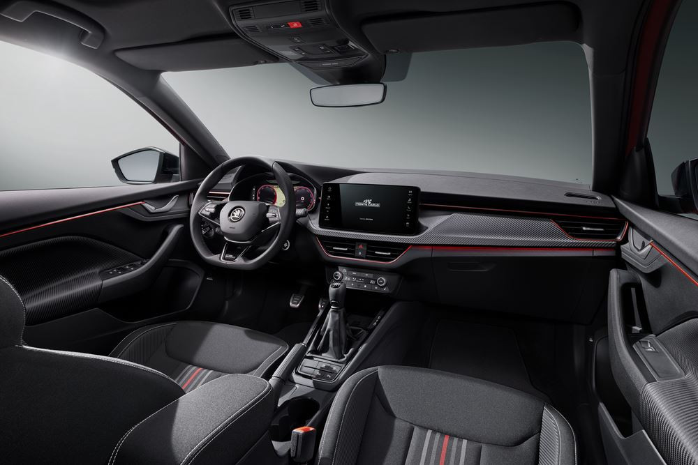 La berline compacte à hayon Skoda Scala s'offre une mise à jour