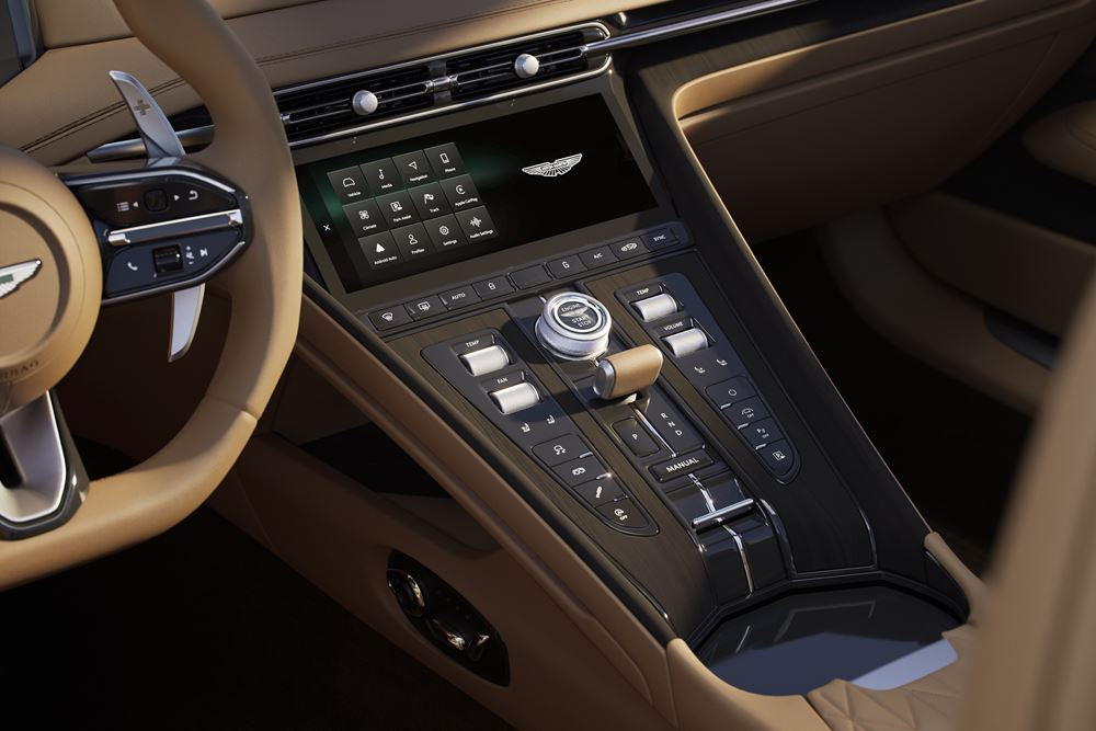 L'Aston Martin DB12 Volante embarque un moteur V8 4.0 litres Twin-Turbo de 680 ch