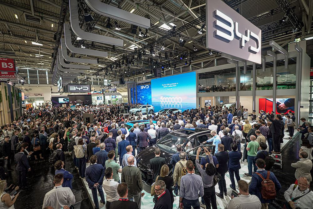 Le salon automobile IAA Mobility 2023 de Munich ouvre ses portes pour six jours