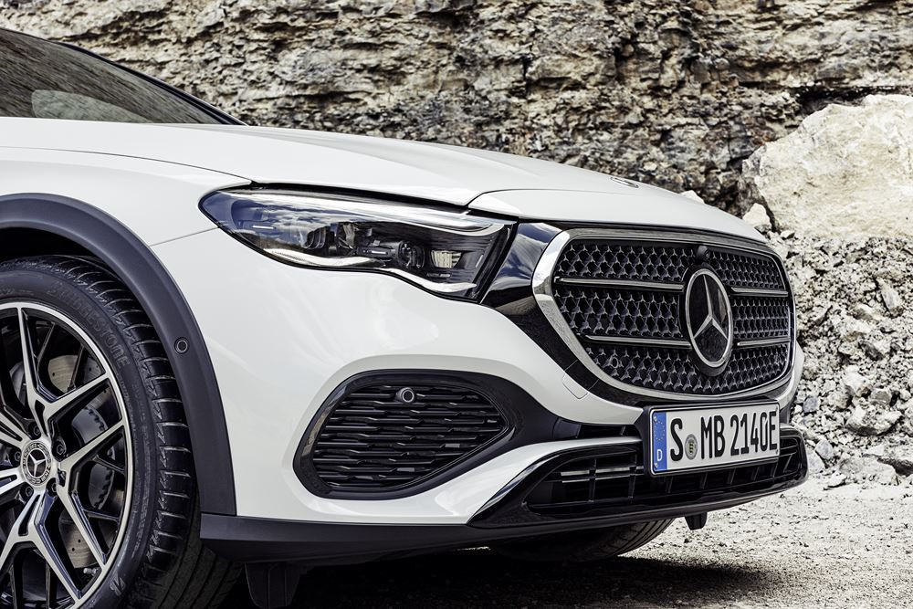 La Mercedes Classe E All-Terrain est équipée d'une suspension pneumatique Airmatic à chambre unique
