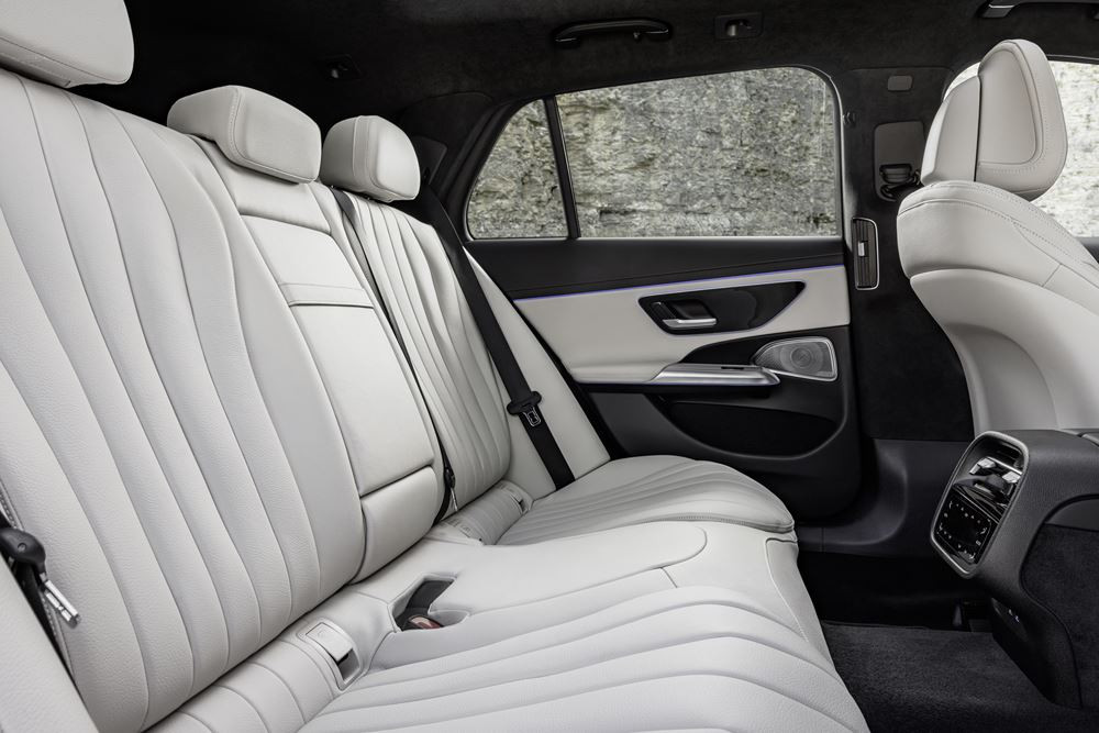 La Mercedes Classe E All-Terrain est équipée d'une suspension pneumatique Airmatic à chambre unique
