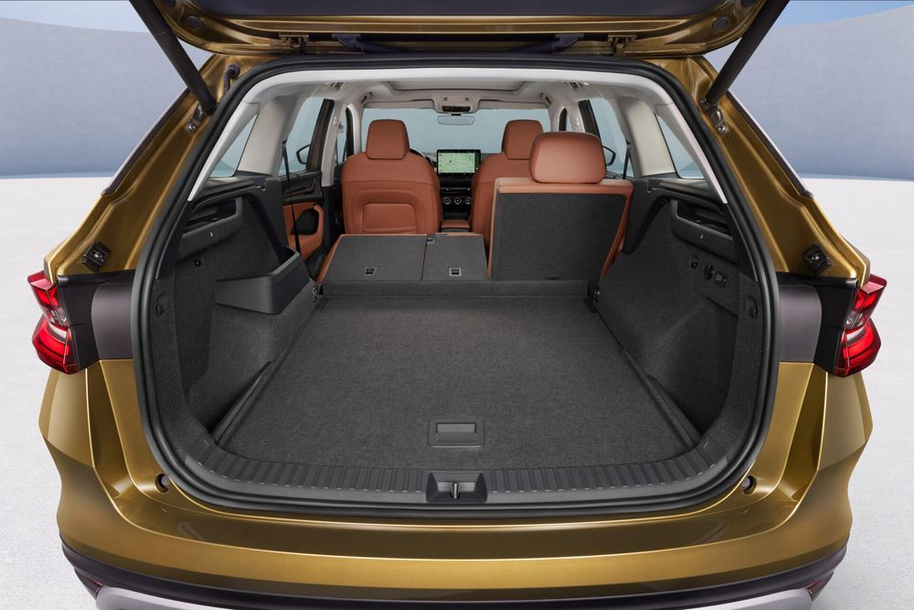 La deuxième génération du Skoda Kodiaq offre plus d'espace intérieur en troisième rangée