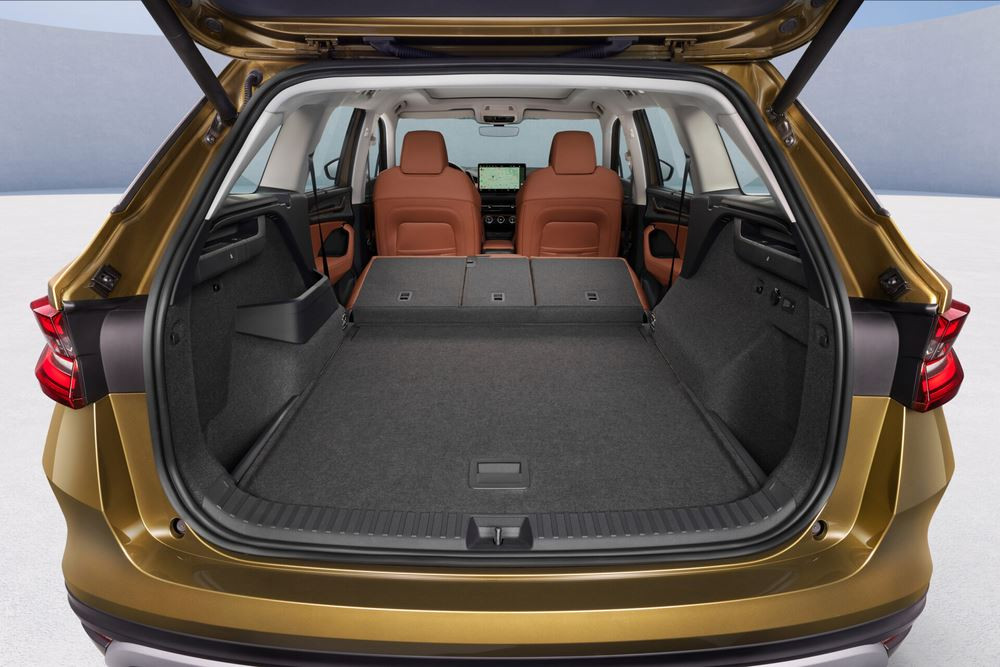La deuxième génération du Skoda Kodiaq offre plus d'espace intérieur en troisième rangée