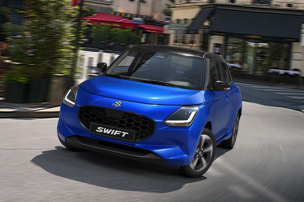 La citadine Suzuki Swift de quatrième génération se distingue par un design expressif