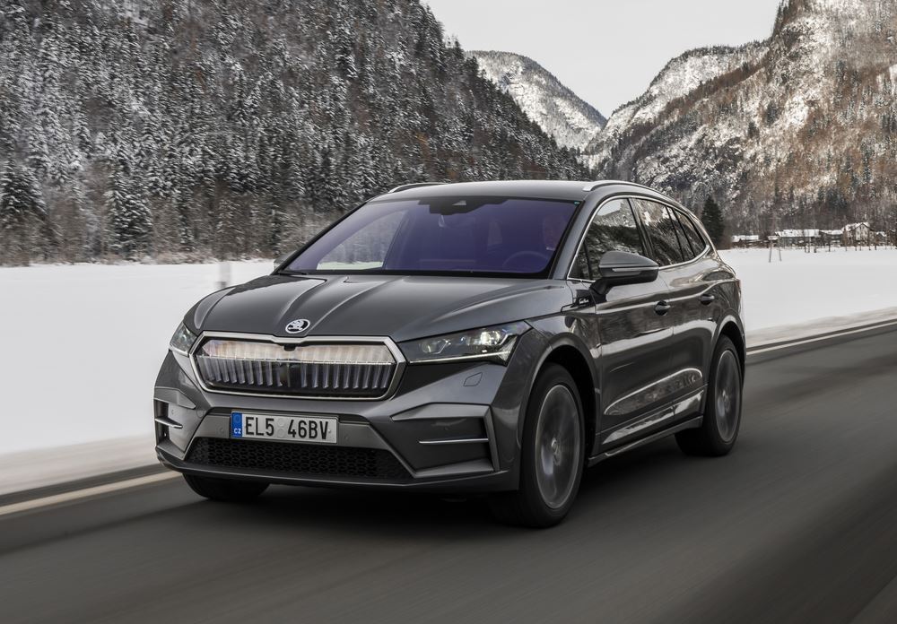Le SUV électrique de taille intermédiaire Skoda Enyaq bénéficie d'améliorations techniques
