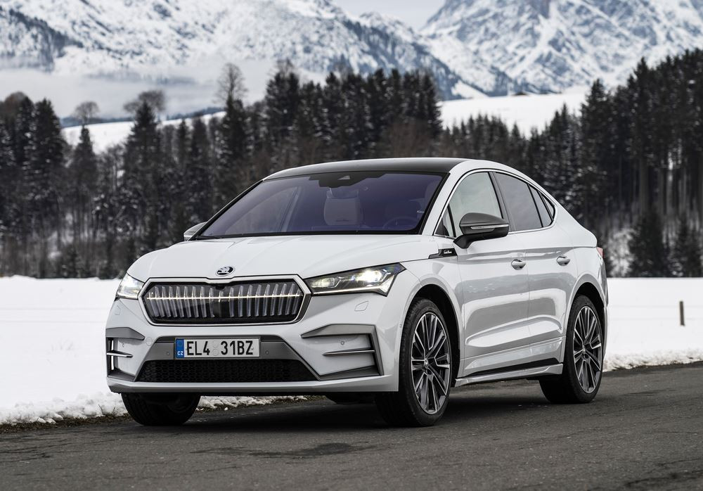 Le SUV Coupé électrique de taille intermédiaire Skoda Enyaq reçoit des améliorations techniques