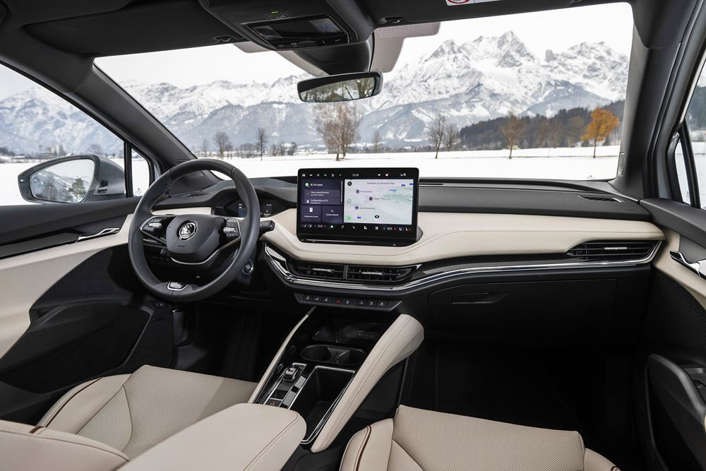 Le SUV Coupé électrique de taille intermédiaire Skoda Enyaq reçoit des améliorations techniques