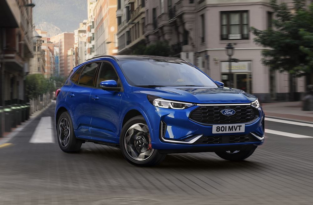 Le SUV de taille intermédiaire Ford Kuga restylé affiche un design plus affirmé