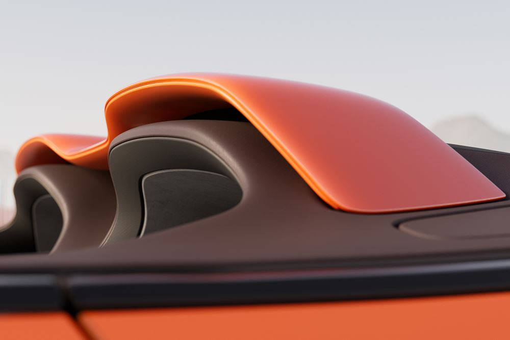 La Bentley Batur Convertible s'inscrit dans la droite ligne du design de la version coupé