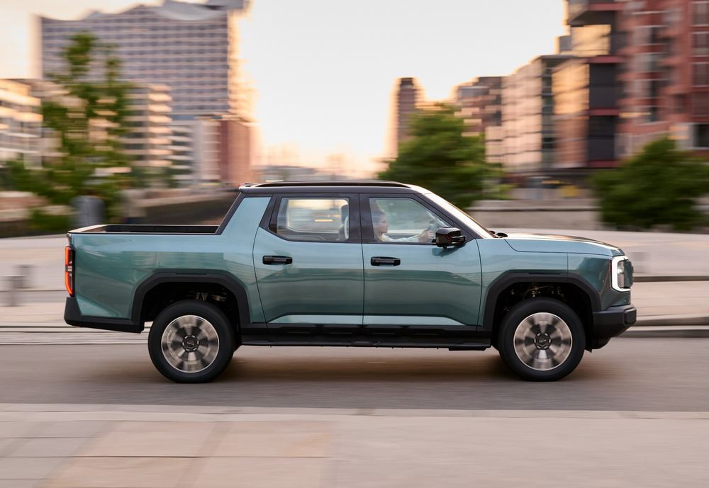 Le pick-up électrique à transmission intégrale Maxus eTerron 9 développe une puissance de 442 ch