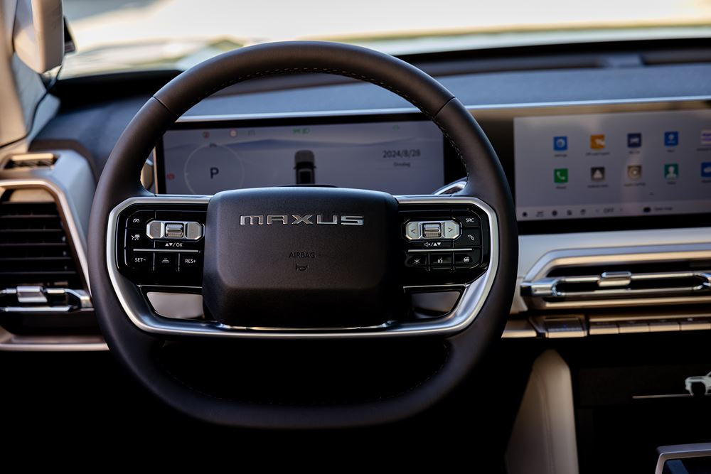 Le pick-up électrique à transmission intégrale Maxus eTerron 9 développe une puissance de 442 ch