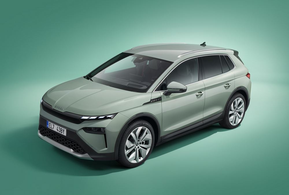 Le SUV compact électrique Skoda Elroq porte le langage de design Modern Solid de Skoda