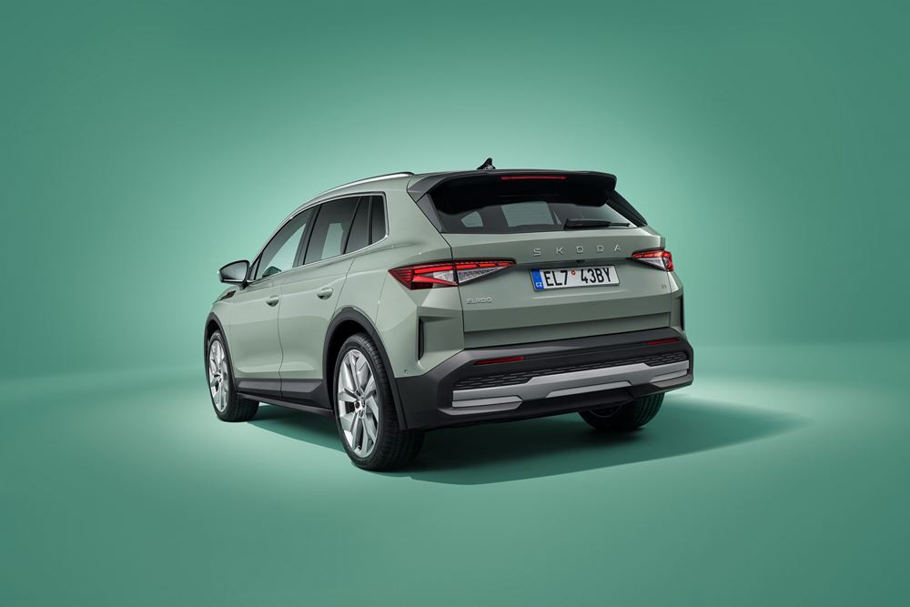 Le SUV compact électrique Skoda Elroq porte le langage de design Modern Solid de Skoda