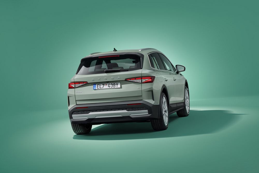 Le SUV compact électrique Skoda Elroq porte le langage de design Modern Solid de Skoda