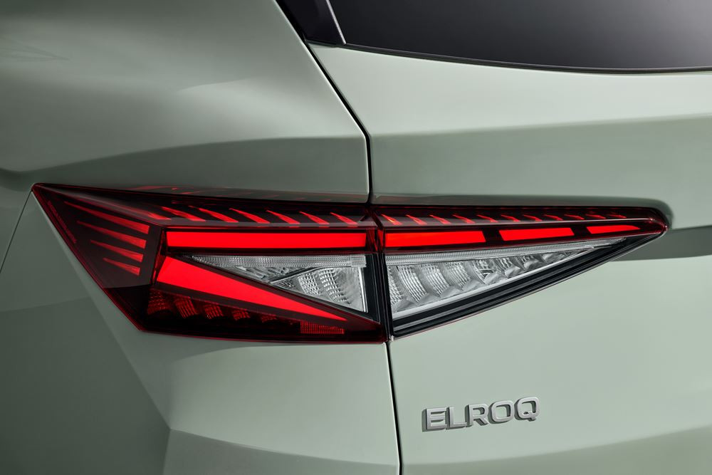 Le SUV compact électrique Skoda Elroq porte le langage de design Modern Solid de Skoda