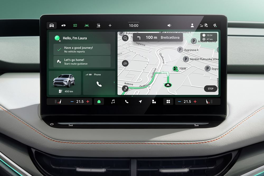 Le SUV compact électrique Skoda Elroq porte le langage de design Modern Solid de Skoda