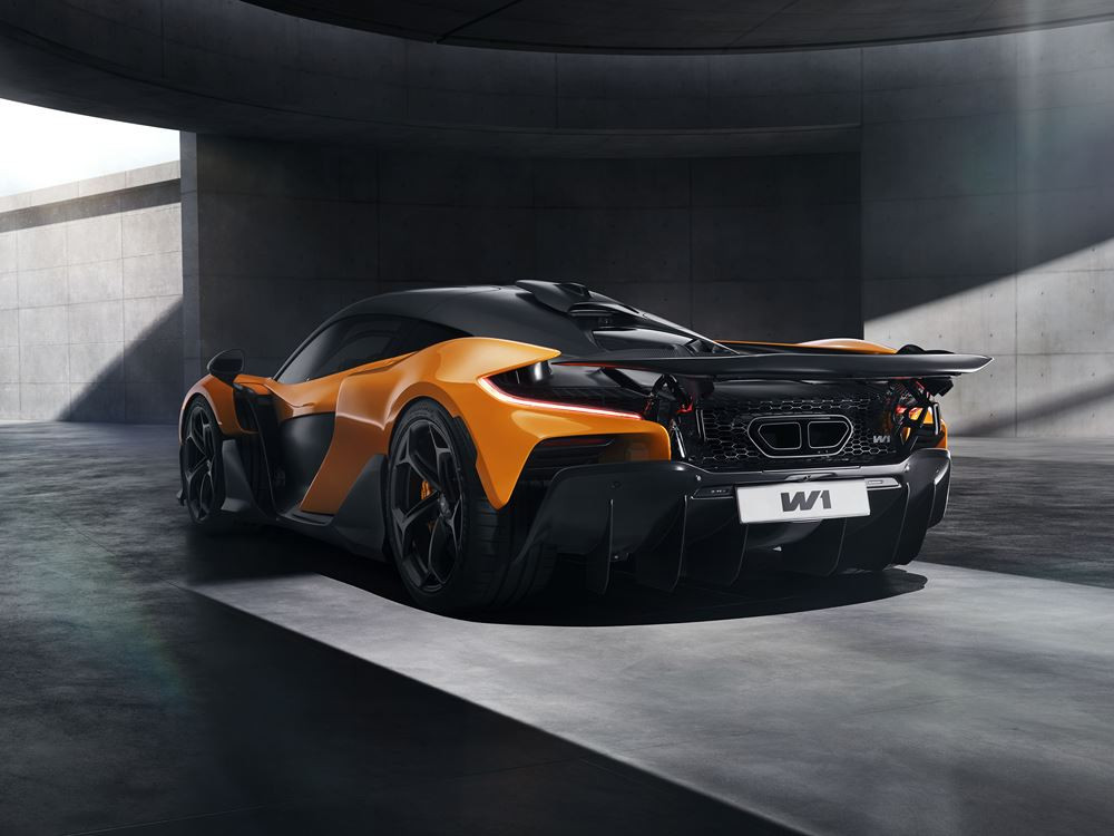 La supercar McLaren W1 embarque un bloc V8 hybride de 1275 ch