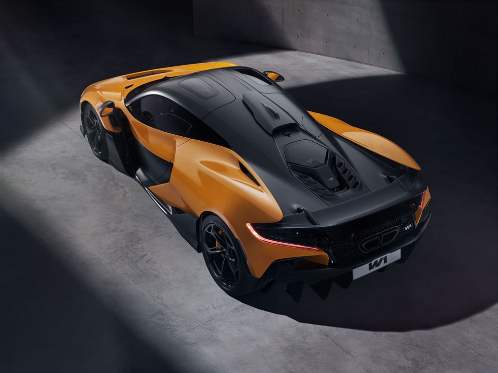 La supercar McLaren W1 embarque un bloc V8 hybride de 1275 ch