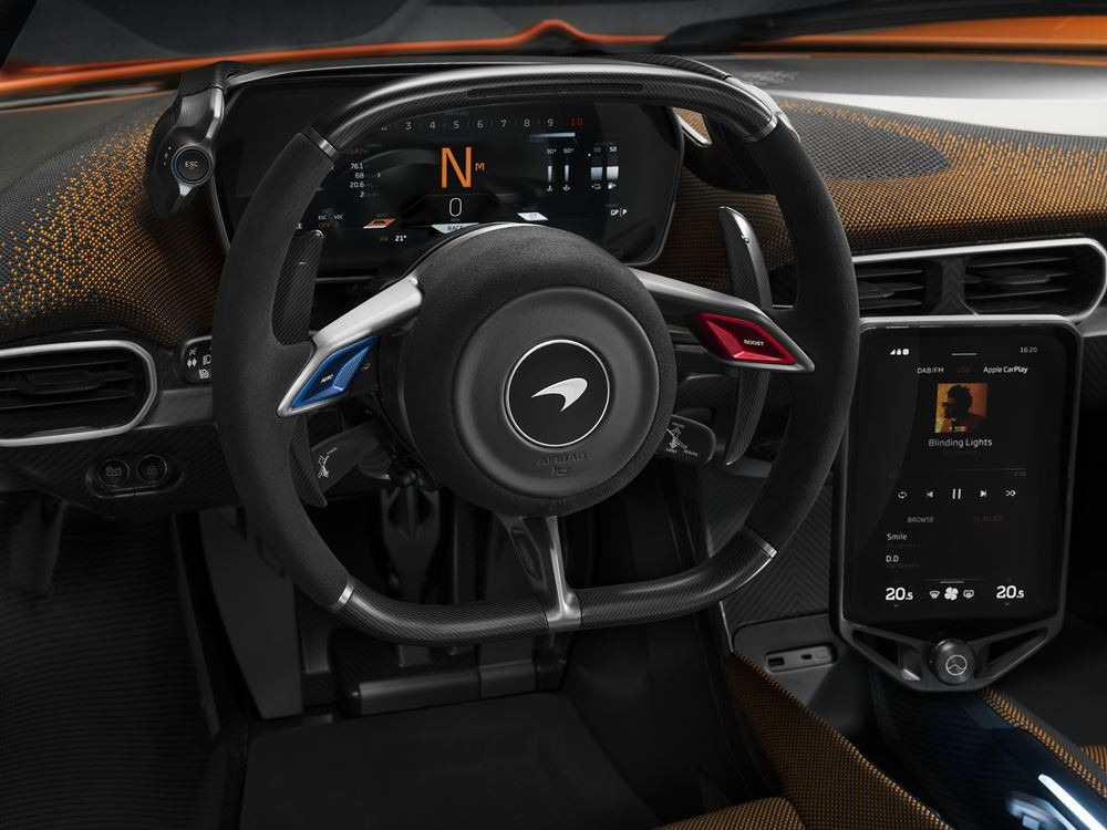 La supercar McLaren W1 embarque un bloc V8 hybride de 1275 ch