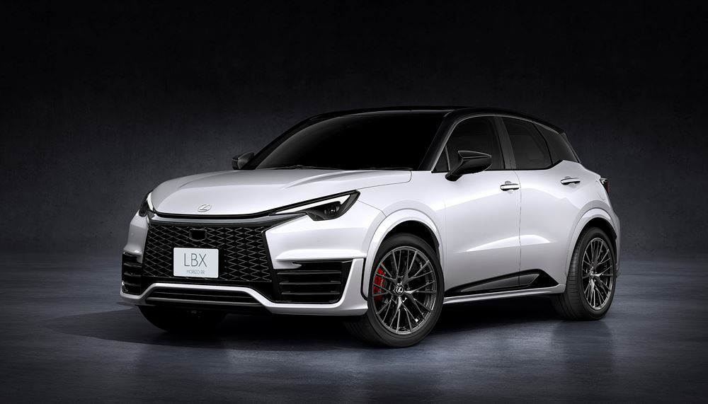 Le SUV urbain hautes performances Lexus LBX Morizo RR développe 304 ch