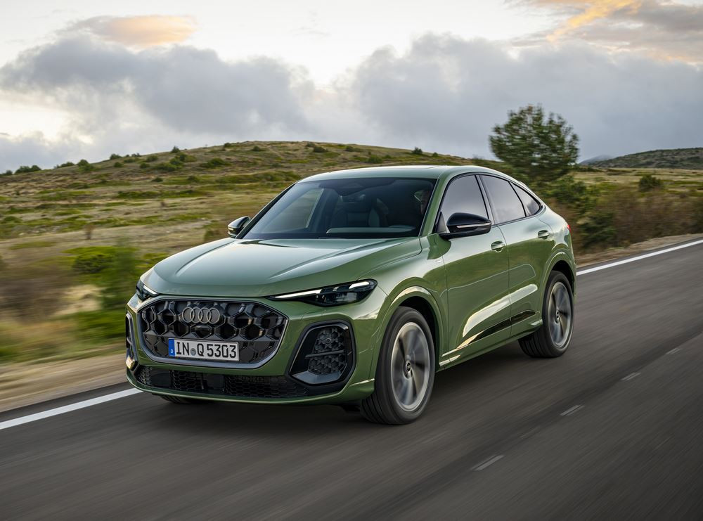 L'Audi Q5 Sportback de deuxième génération affiche une ligne de toit inclinée
