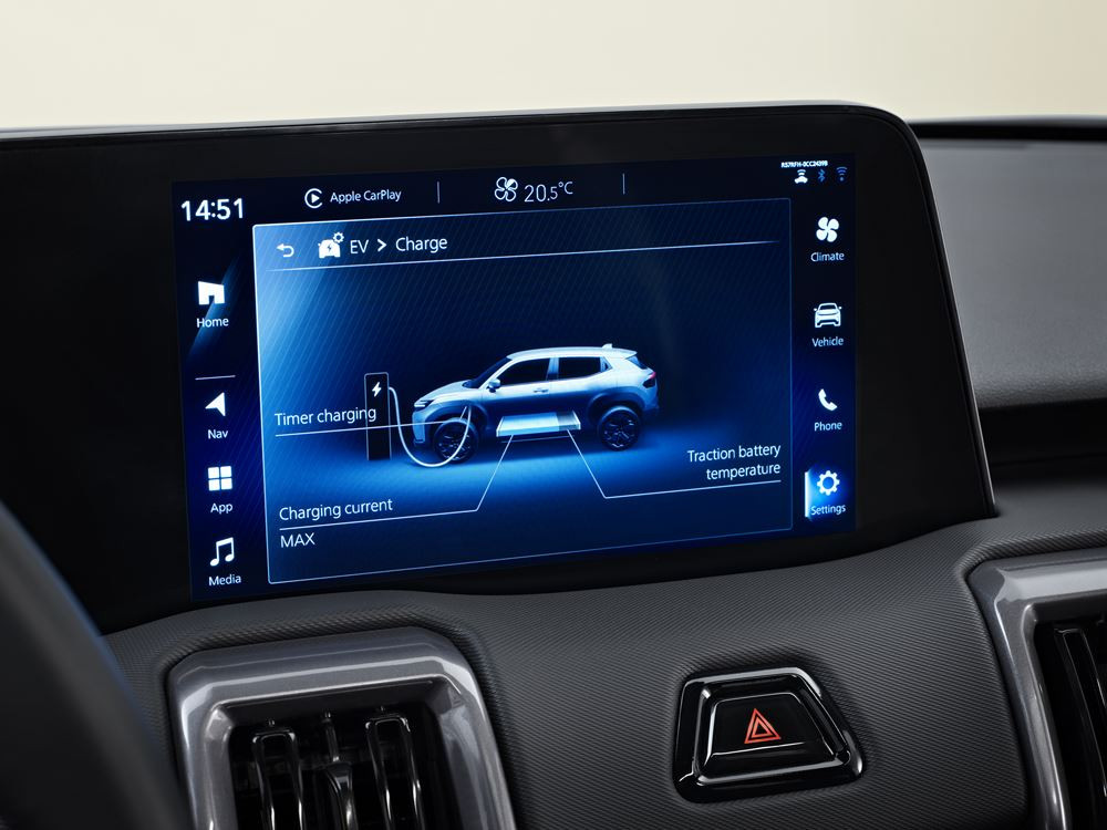 Le SUV compact électrique Toyota Urban Cruiser se distingue par un design robuste