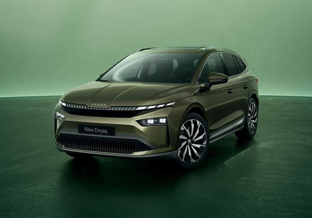 La Skoda Enyaq électrique restylée arbore le nouveau langage de conception Modern Solid