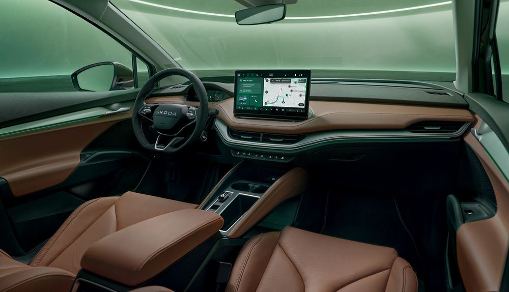 La Skoda Enyaq électrique restylée arbore le nouveau langage de conception Modern Solid