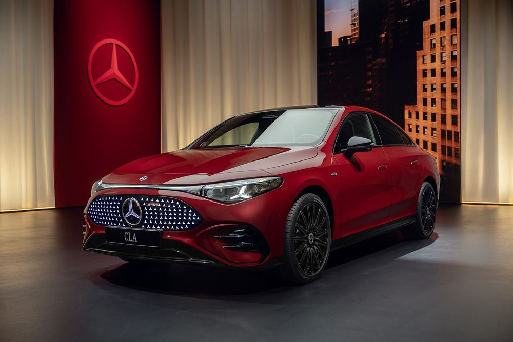 La Mercedes-Benz CLA électrique avec technologie EQ repose sur un système de 800 volts