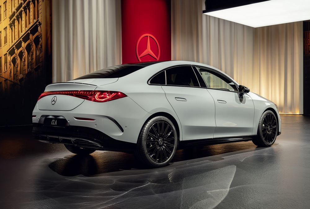La Mercedes-Benz CLA hybride 48 volts roule en électrique lorsque moins de 20 kW sont nécessaires