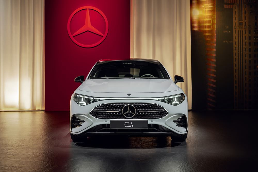 La Mercedes-Benz CLA hybride 48 volts roule en électrique lorsque moins de 20 kW sont nécessaires