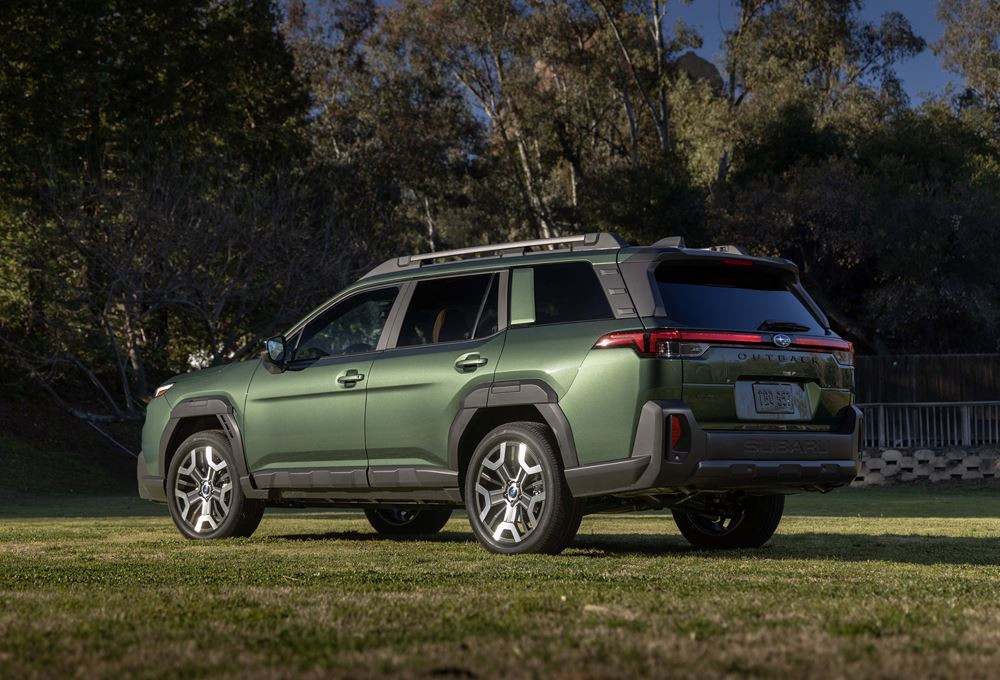La septième génération de la Subaru Outback s'adapte pour affronter les terrains désertiques