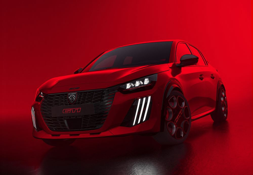 La Peugeot E-208 GTi embarque un moteur électrique de 280 ch