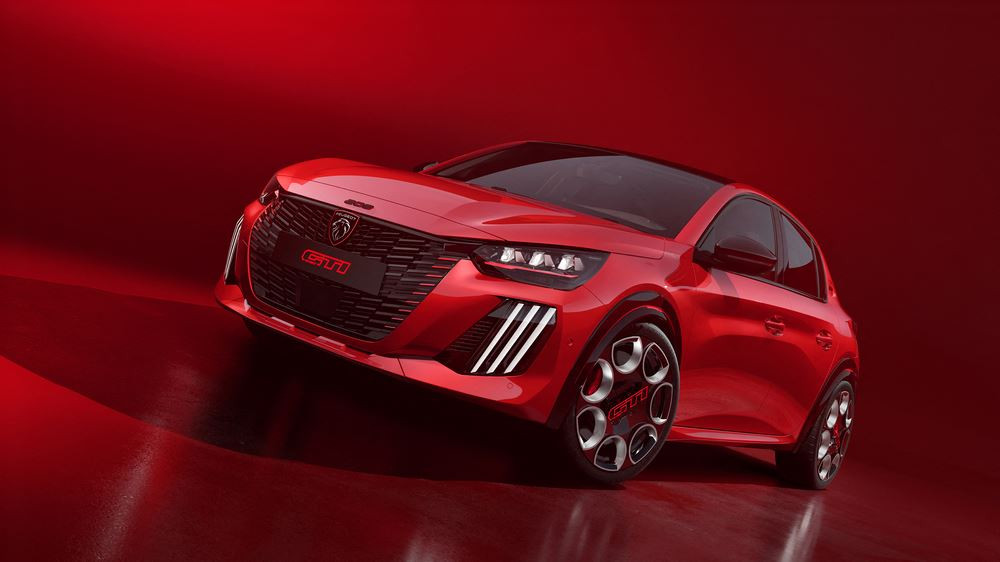La Peugeot E-208 GTi embarque un moteur électrique de 280 ch