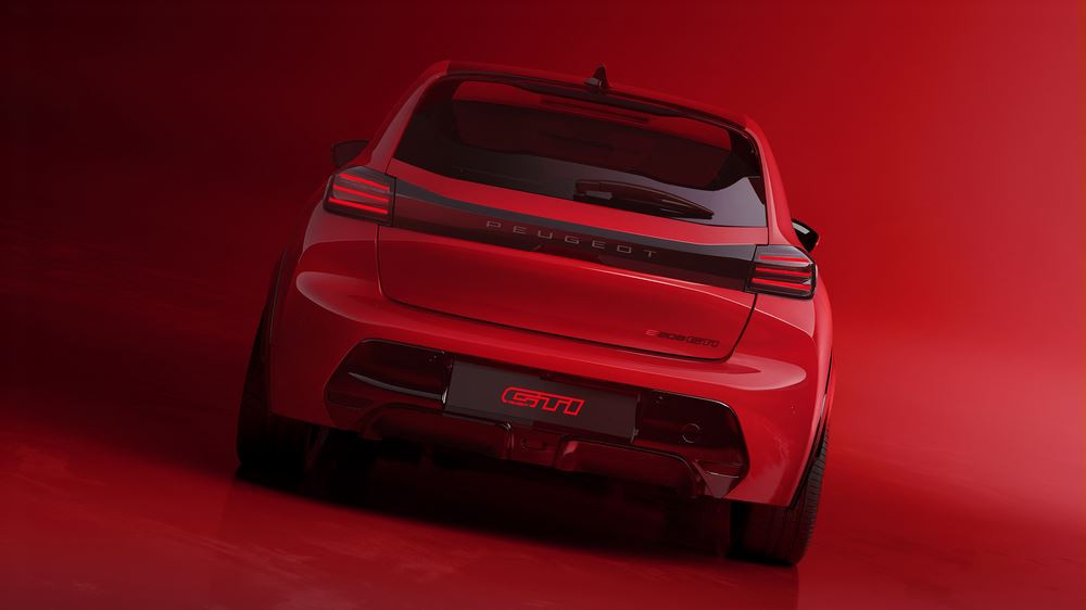 La Peugeot E-208 GTi embarque un moteur électrique de 280 ch