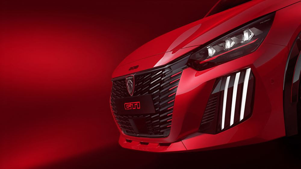 La Peugeot E-208 GTi embarque un moteur électrique de 280 ch