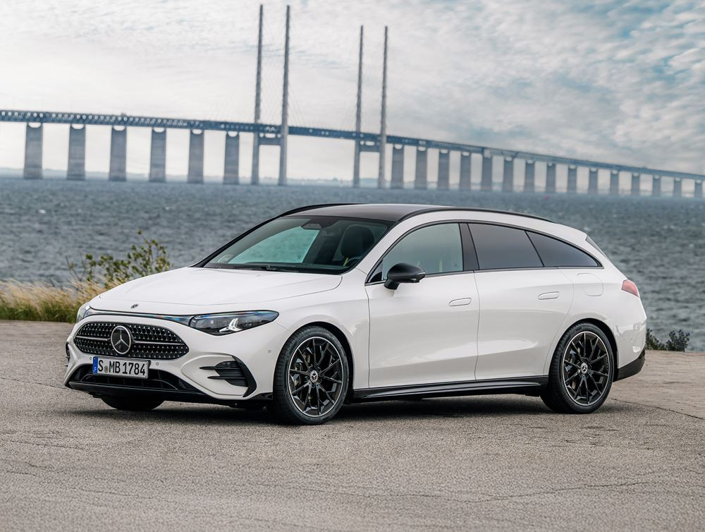 Le break électrique Mercedes-Benz CLA Shooting Brake avec technologie EQ repose sur une architecture 800 volts