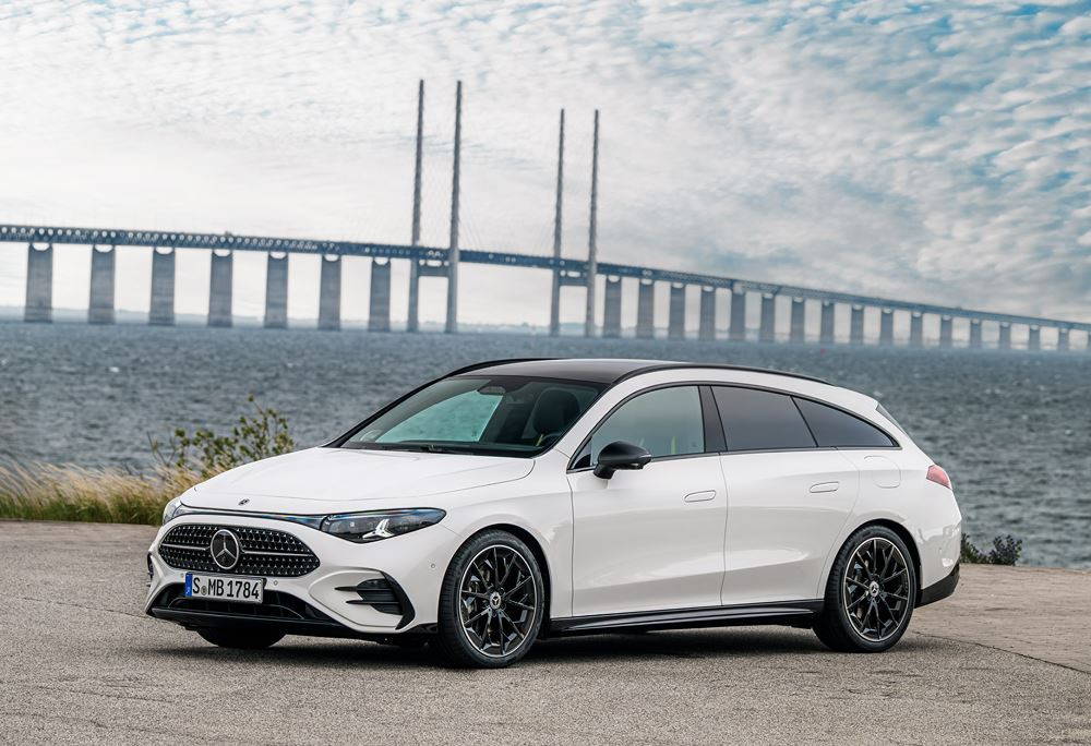 Le break électrique Mercedes-Benz CLA Shooting Brake avec technologie EQ repose sur une architecture 800 volts