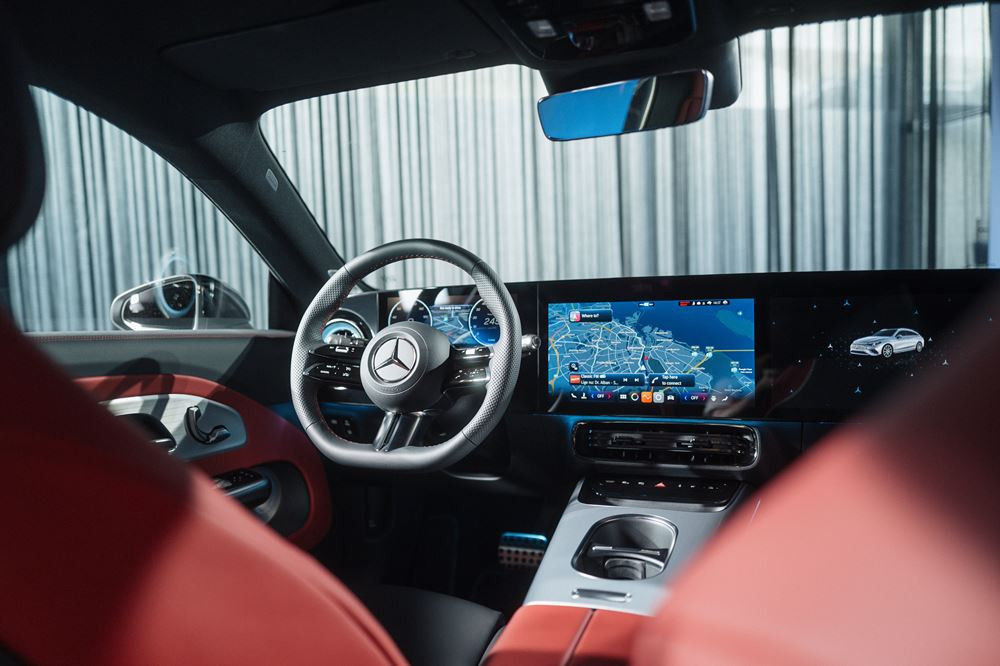 Le break électrique Mercedes-Benz CLA Shooting Brake avec technologie EQ repose sur une architecture 800 volts