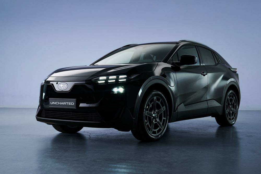 Le SUV compact électrique Subaru Uncharted revendique jusqu'à 585 km d'autonomie