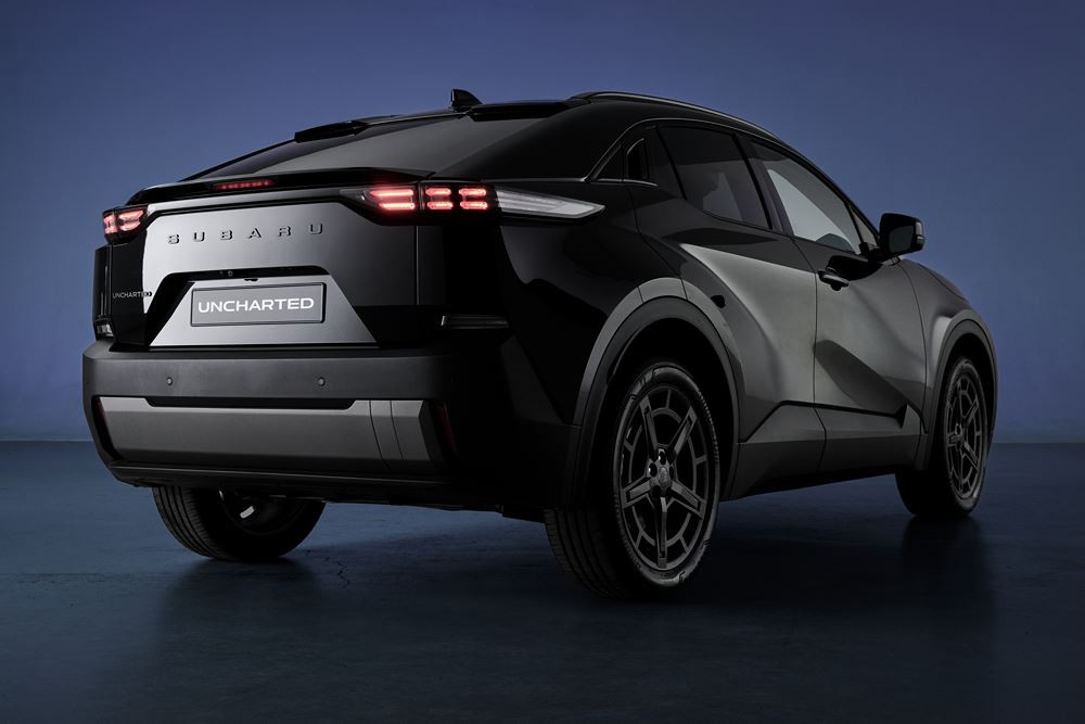 Le SUV compact électrique Subaru Uncharted revendique jusqu'à 585 km d'autonomie