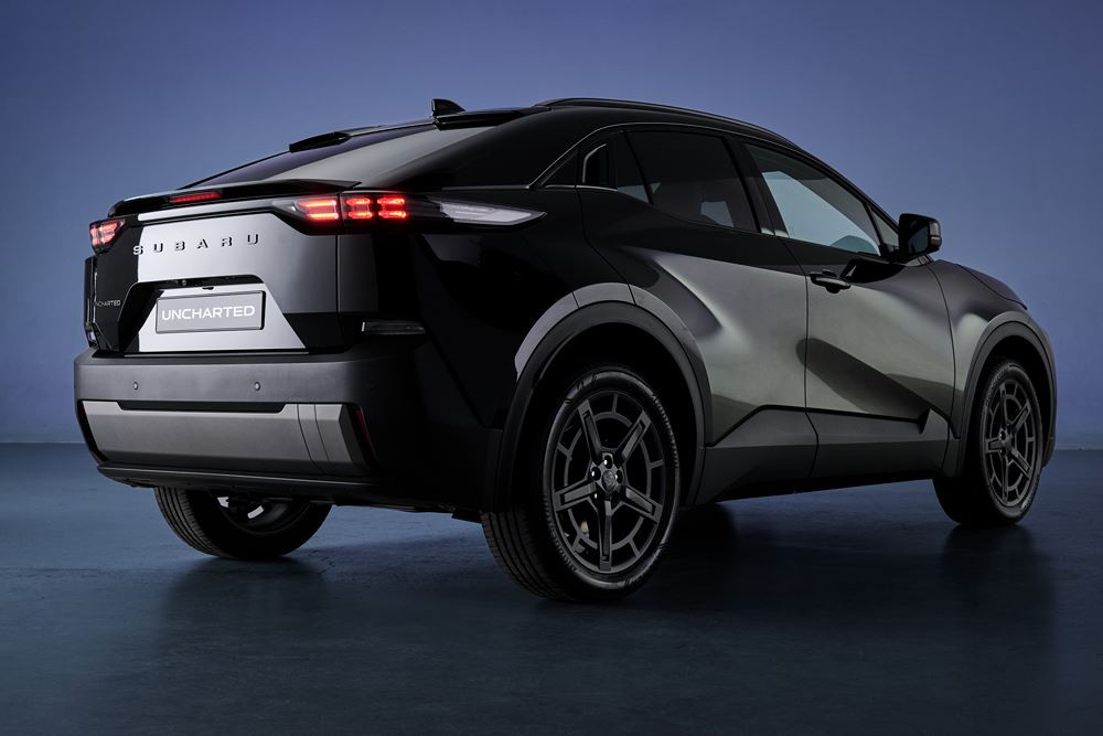 Le SUV compact électrique Subaru Uncharted revendique jusqu'à 585 km d'autonomie